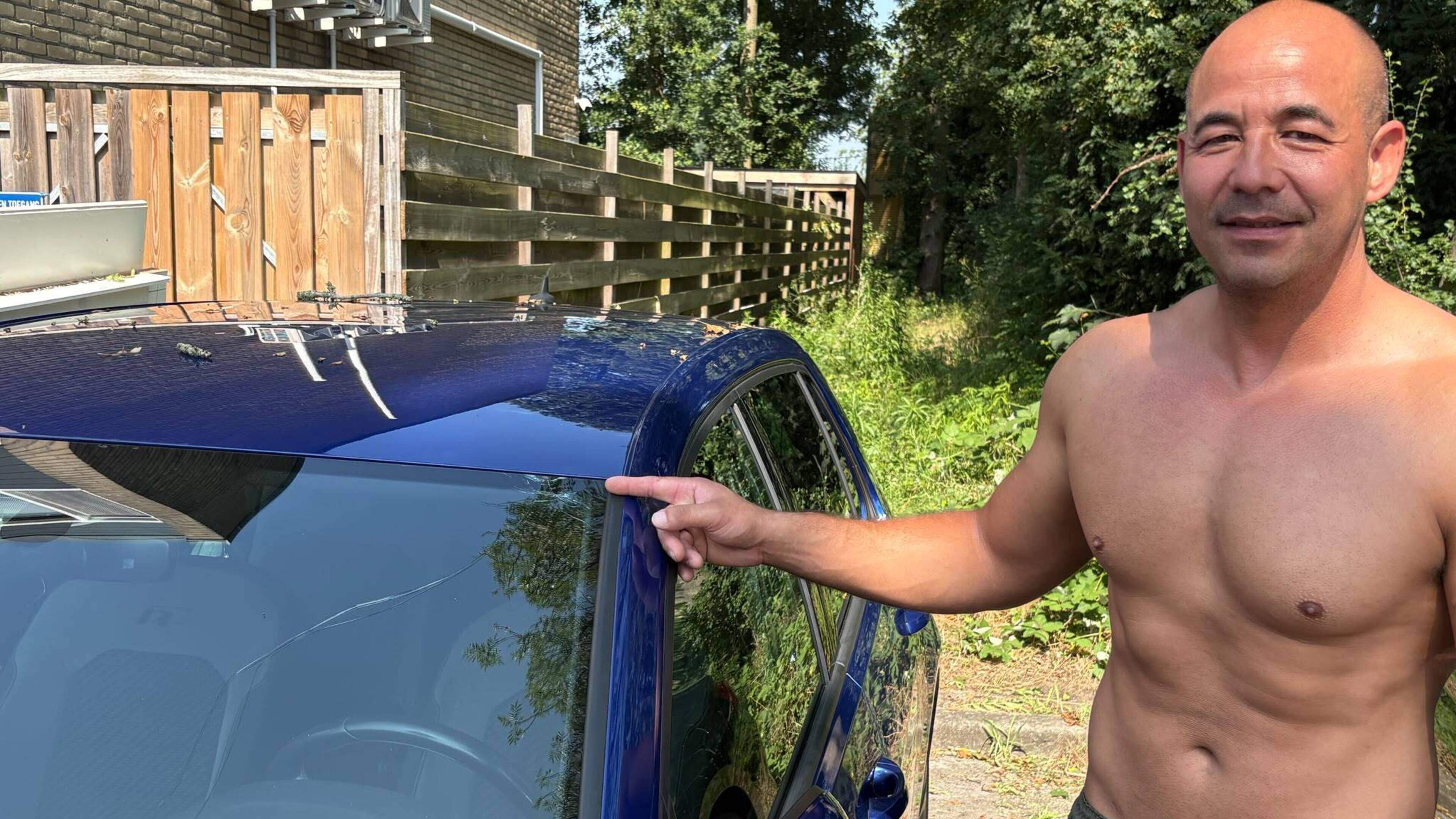 Hagelstorm verwoest duizenden auto’s in Hilversum: ’Het leek wel oorlog, wat een knallen’